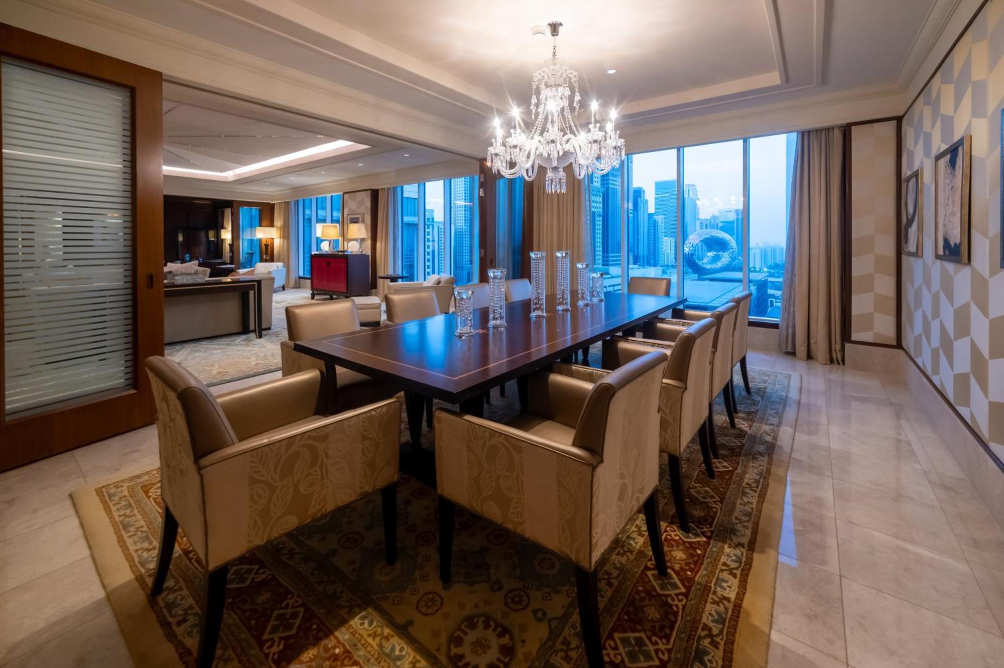 Ritz Carlton Difc Downtown Dubai Hotell Eksteriør bilde